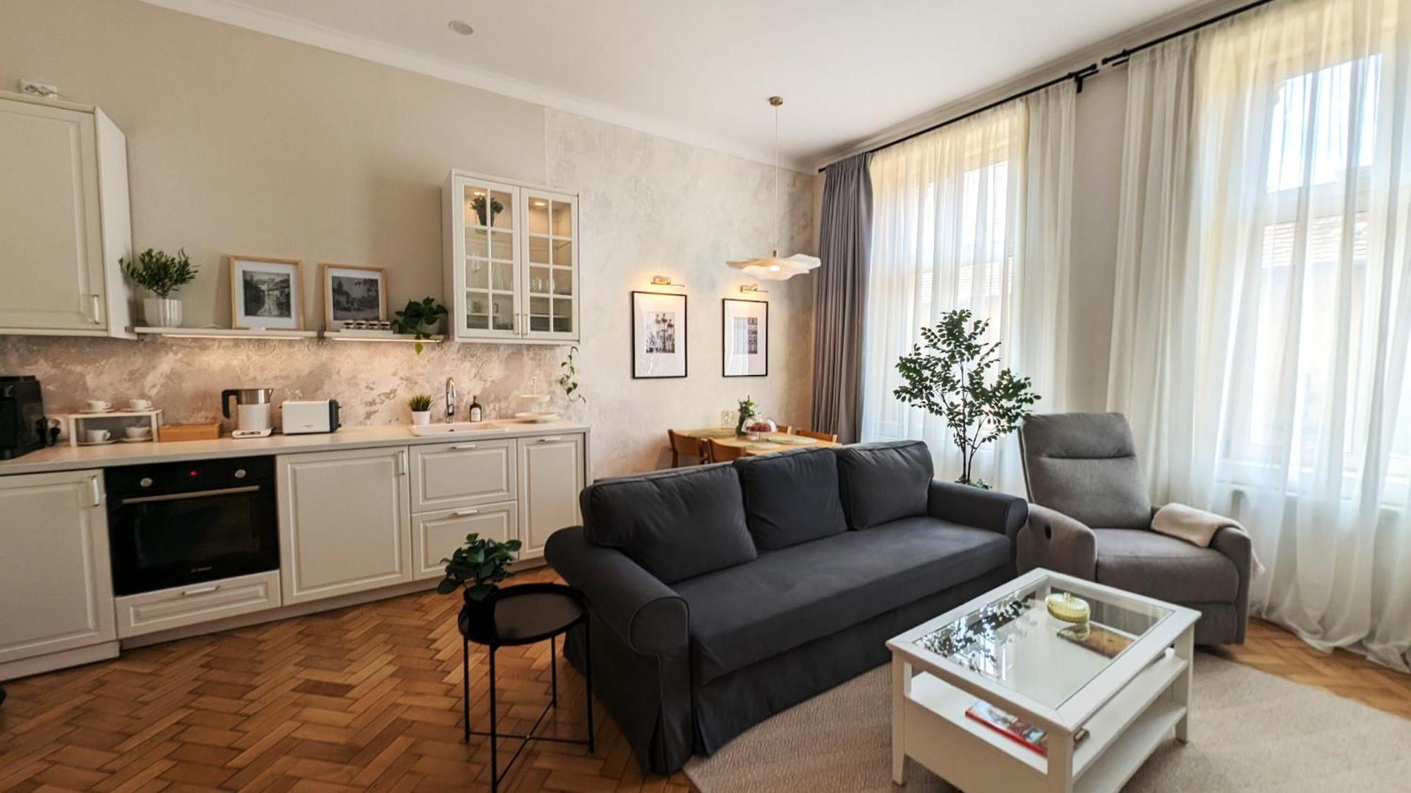 Apartments In Historic Center, Quiet Area, Ac Sibiu Eksteriør billede
